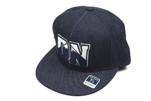 Reebok Denver Nuggets Fitted Hat Size 7 1/4 Blue