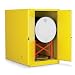 Eagle 2810 Drum Storage Safety Cabinet, Self-Closing, 2 Door, Horizontal Drum, 31-1/4" Width x 50" Height x 48-1/4" Depth, 55 Gallon Capacity
