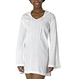 Merona Hooded Coverup Tunic - White