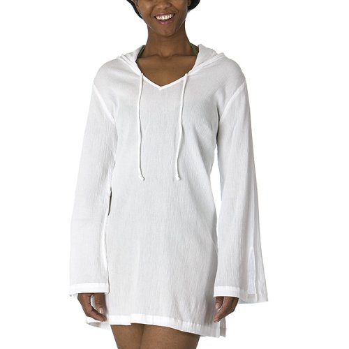 Merona Hooded Coverup Tunic - White
