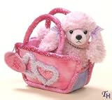Russ Berrie  Purse Pet Pink Poodle