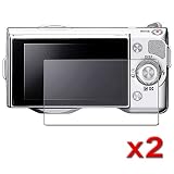 Sony Alpha NEX 3 / NEX 5 Premium Screen Protector Crystal Clear Reduce Glare 2 Pack by eForCity