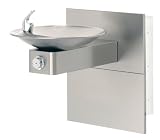 Garden Water Features & Outdoor Fountains item: Haws 1001MS-SATINSTAINLESS Satin Stainless Barrier-free, stainless steel drinking fountain with scu