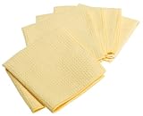 DII Waffle Microfiber Dishcloth, Citrus Set of 5