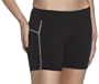 alo Women's Fitted Short,Black/White,X-Large