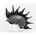 WiggyStyle Helmdeko Spike schwarz