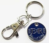 Royal Diamond Jubilee 1952 ~ 2012 Trolley locker Token Keyring x 1 unit