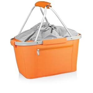 Picnic Time Metro Insulated Basket, Orange