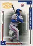 Brad Wilkerson Washington Nationals 2004 Throwback Threads Gold Proof Baseball Card