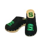 Michigan State Spartans Clogs by Get Ready Girls
