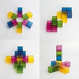 Weplay Rainbow Crystal Blocks - Set of 12