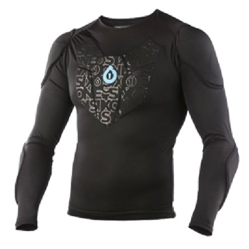 SixSixOne Sub Gear Long Sleeved Shirt (Black, Large)