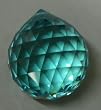40mm Swarovski Strass Antique Green Crystal Ball Prisms