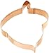 Old River Road Acorn Shape Cookie Cutter, Copper