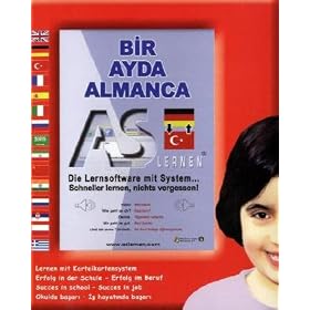 Bir ayda Almanca, CD-ROM Deutsch in einem Monat. T�rkisch-Deutsch/Deutsch-T�rkisch. Bir ayda Almanca. Hafiza teknikli dil �gretim sistemi Cabuk �gren, hic unutma!. F�r Windows 98/2000/XP/VISTA [import allemand]