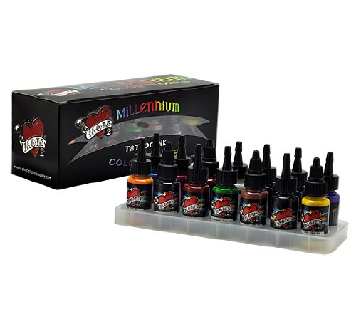 14 Millennium Moms PRIMARY #1 Tattoo Ink 2 oz LOT Mom's