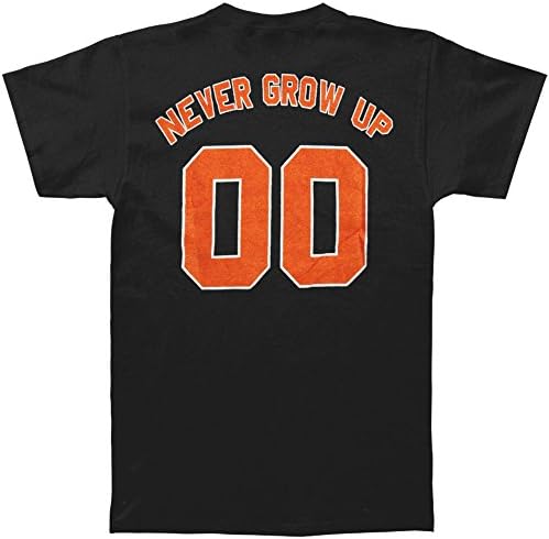 Real Friends Men's Never Grow Up T-shirt Medium Black