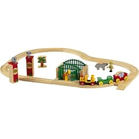 BRIO Wooden Zoo Set by Brio