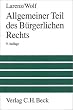 Allgemeiner Teil des deutschen B�rgerlichen Rechts