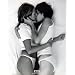 The Kiss (Two Lesbian Girls) Art Poster Print - 16" X 20"