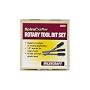Milescraft 2000 5-Piece 1/8-Inch Shank SpiroCrafter HSS Rotary Tool Bit Set
