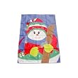 Skiing Snowman Decorative Banner - OS Brand