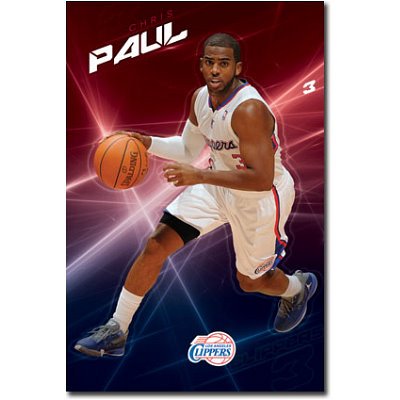 (22x34) Los Angeles Clippers Chris Paul Sports Poster
