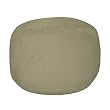 Sage Bigfoot Footstool Rhino Suede By Elite Furniture