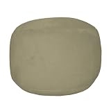 Sage Bigfoot Footstool Rhino Suede By Elite Furniture