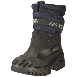 Winter - Freizeit- und Arbeitsstiefel 9907 PVC schwarz, gefüttert, mit Klettverschluss, rutschfeste Sohle