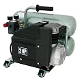 Hitachi EC12 14.5 Amp 2 Horsepower 4 Gallon Oiled Twin Hot Dog Compressor