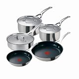 Kitchen & Housewares : Tefal Jamie Oliver 5 Piece Saucepan / Sautepan / Frying Pan Set
