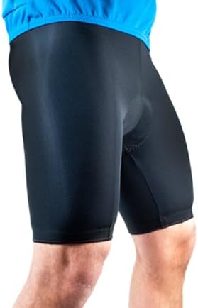 Mens Basic Padded Bike Short Cycling Shorts Biking Pant - Made in USA