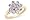 1 Carat Tanzanite and Diamond 14K Yellow Gold Ring (Limited Sizes Now Remaining)