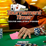 Aces Tournament Timer   Texas Holdem downloadable Software