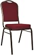 4 Crown Back Stacking Banquet Chair with Goldvein Frame