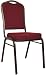 4 Crown Back Stacking Banquet Chair with Goldvein Frame