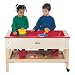 Jonti-Craft 2856JC Sensory Table with Shelf, Birch & Maple