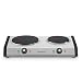 Cuisinart CB-60 Cast-Iron Double Burner, Stainless Steel