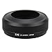 JJC LH-JX100II BLACK Upgrade Lens Hood Shade Adapter Ring for Fujifilm FinePix X100 X100S Replaces Fujifilm AR-X100 Black