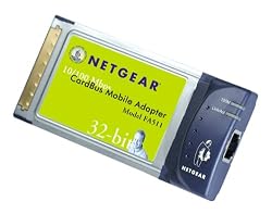 NETGEAR FA511 32-bit CardBus PC Card Mobile (10/100)