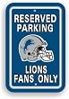 Set of 2 Set of 2 Detroit Lions Plastic Parking Signs Set Of 2 - NFL