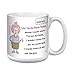 Aunty Acid Funny Extra Large Mug, 20-Ounce Jumbo Coffee Cup, Hilarious Retirement Over the Hill Gag Gift, Wonder Woman XM27756 - Tree-Free Greetings