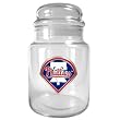 Philadelphia Phillies MLB 31oz Glass Candy Jar - Primary Logo by Great American Products