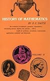History of Mathematics, Vol. II (Dover Books on Mathematics)