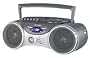 Sharp QTCD210S CD/Cassette/AM/FM Stereo Boombox