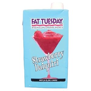 Fat Tuesday Drink Mix Strawberry Daiquiri 32OZ Sold Each FTSTRA32S