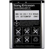 Sony Ericsson BST37 Standard Battery for Sony Ericsson W600i, W800, W810i, Z300, Z520a