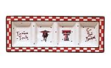 Memory Company Texas Tech Red Raiders Mountaineers Gameday Relish Tray