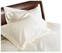 Divatex 260-Thread-Count 100% Cotton Stripe King Duvet Set with Bonus King Shams, Linen